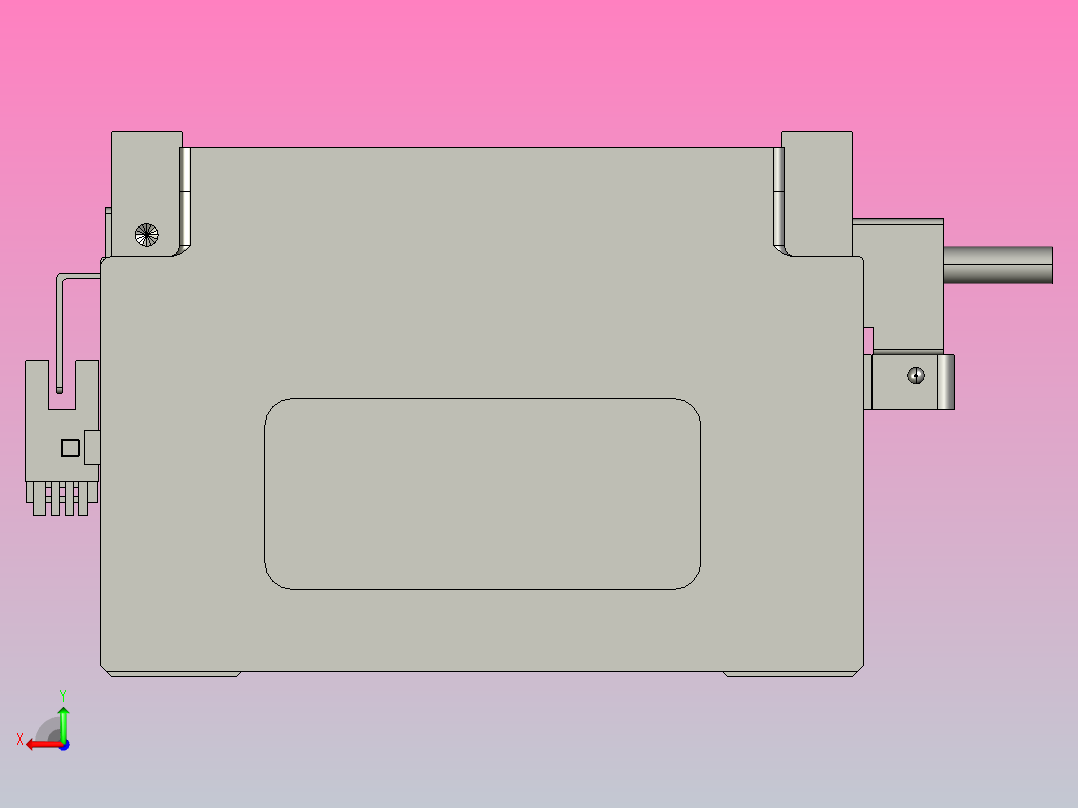 直驱直线电机轴TPA-LNP3-140-55C2-1-L2700-3-C-10-N3后视图