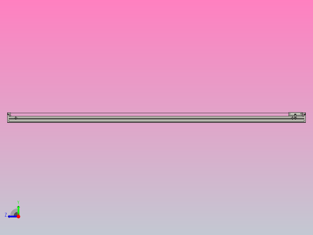 直驱直线电机轴TPA-LNP3-140-55C2-1-L2700-3-C-10-N3右视图