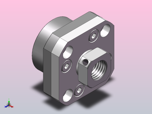 滚珠丝杆固定座支撑座BRW15