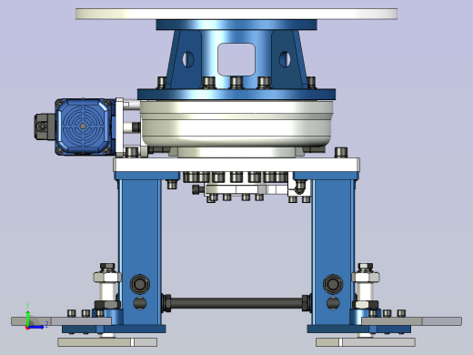 调整任意角度机器台左视缩略图