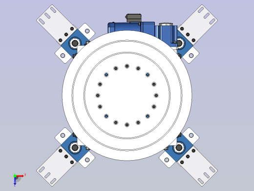 调整任意角度机器台俯视缩略图