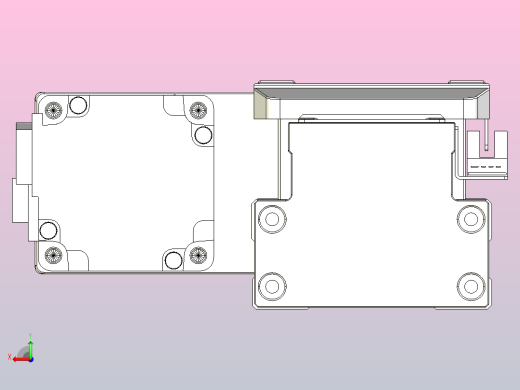 滚珠丝杠直线轴内置导轨TPA-GCR-80-1610C-L900-ML-M20-N3后视缩略图