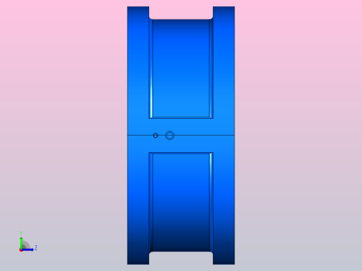 H71H╱Y╱F-PN1.6(HWF6)对夹式止回阀[H71H╱Y╱F-PN1.6(HWF6)]350左视缩略图