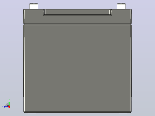 电池效率12V-12Ah SLA右视缩略图
