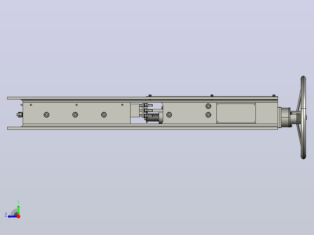 刀门 KG-400-HW右视图