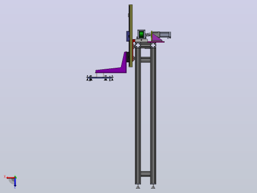 电视面板吸附移栽搬运机构右视缩略图