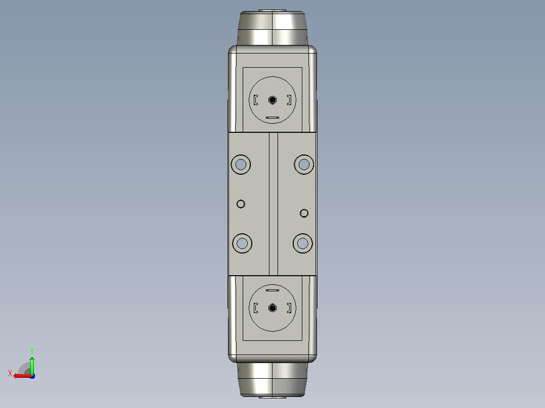 伊顿液压元件DG4V-3S-C-U-60-AC-ROCK后视图