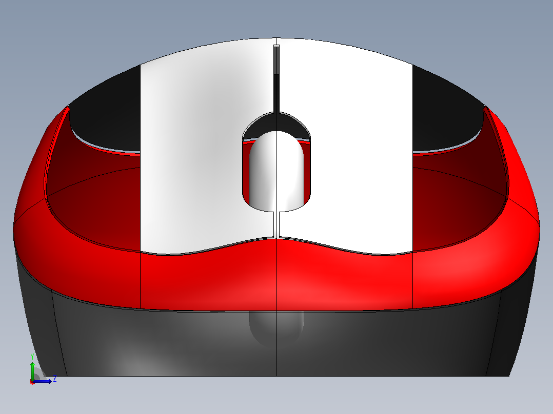 鼠标 3d左视图