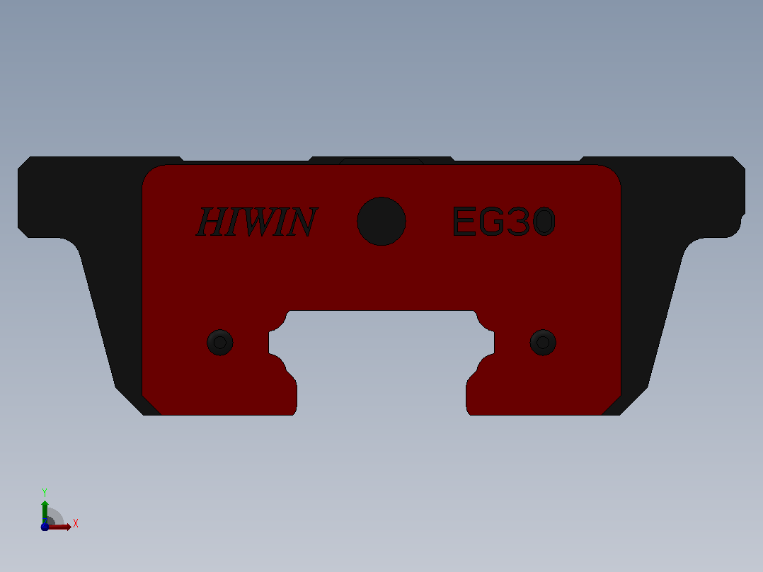 滑块EGW30SA（HIWIN）前视图