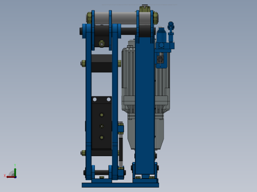 YP41系列电力液压盘式制动器YP41-4500-1000×30-ⅡA-CL.RL.WL.HL后视缩略图