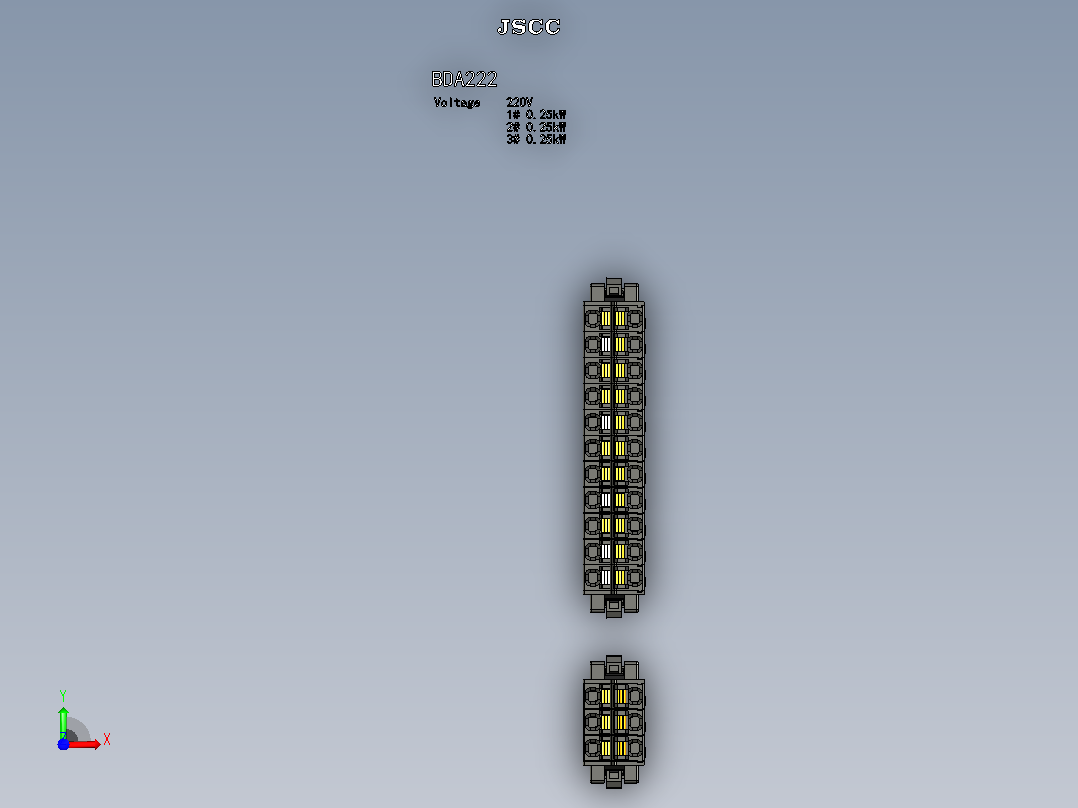 变频器BDA222前视图
