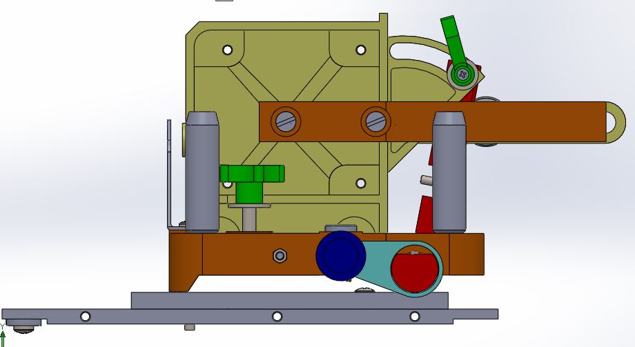 tenon jig榫头夹具（sw2018）