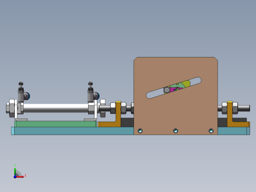 翻转夹手组装sw16可编辑前视缩略图