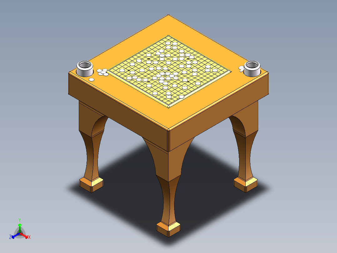 围棋正等轴测图
