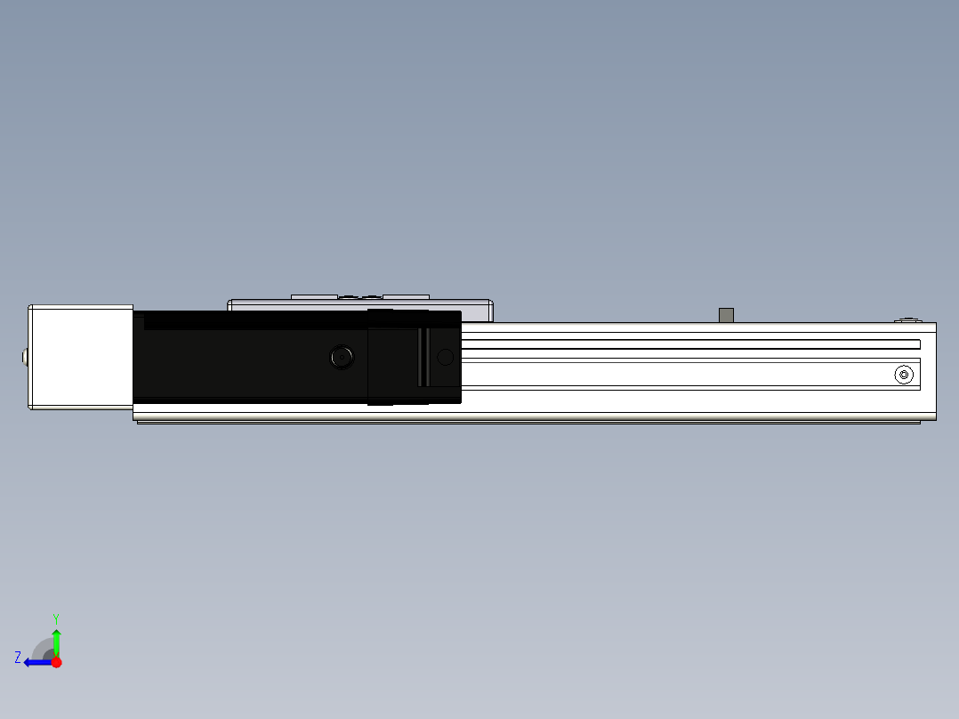 Toyo东佑达直线模组-ECH6-150-BL+煞車右视图