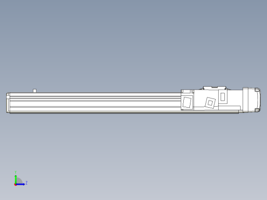 Toyo东佑达直线模组-ETH5M-BR-350-M10B左视缩略图