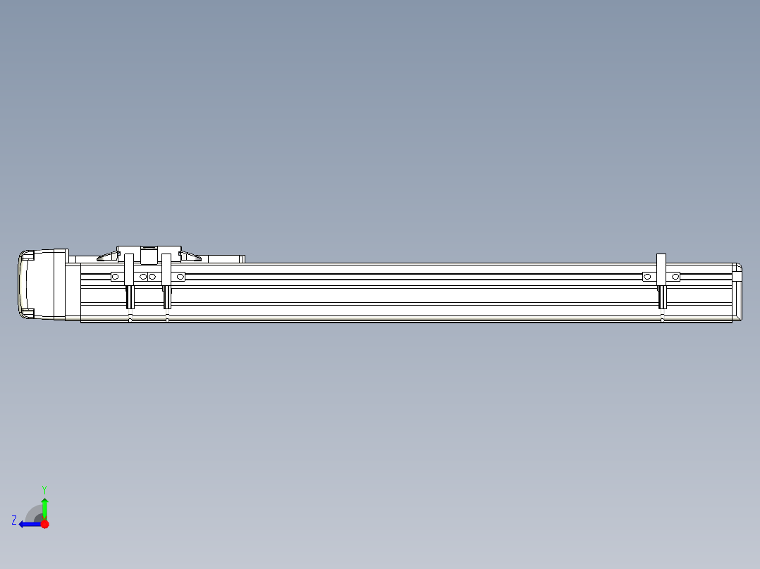 Toyo东佑达直线模组-ETH5M-BR-350-M10B右视图