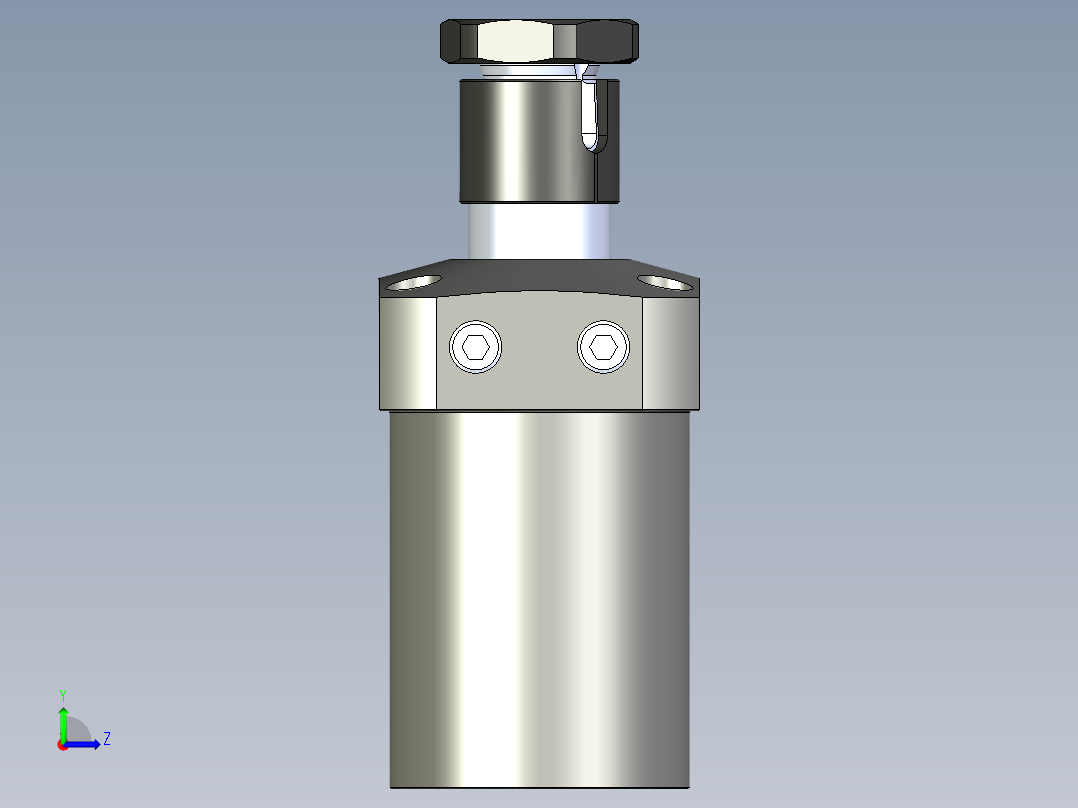KOSMEKLHS0750-GR-Y45多系列多零件图纸模型左视图