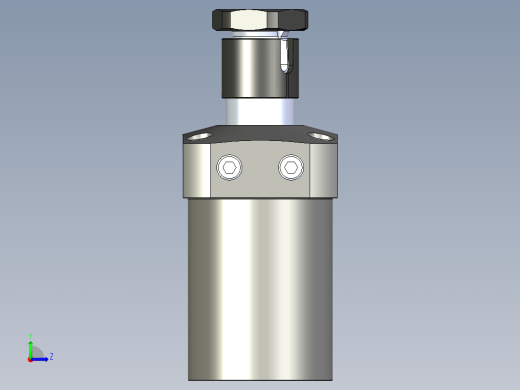 KOSMEKLHS0750-GR-Y45多系列多零件图纸模型左视缩略图