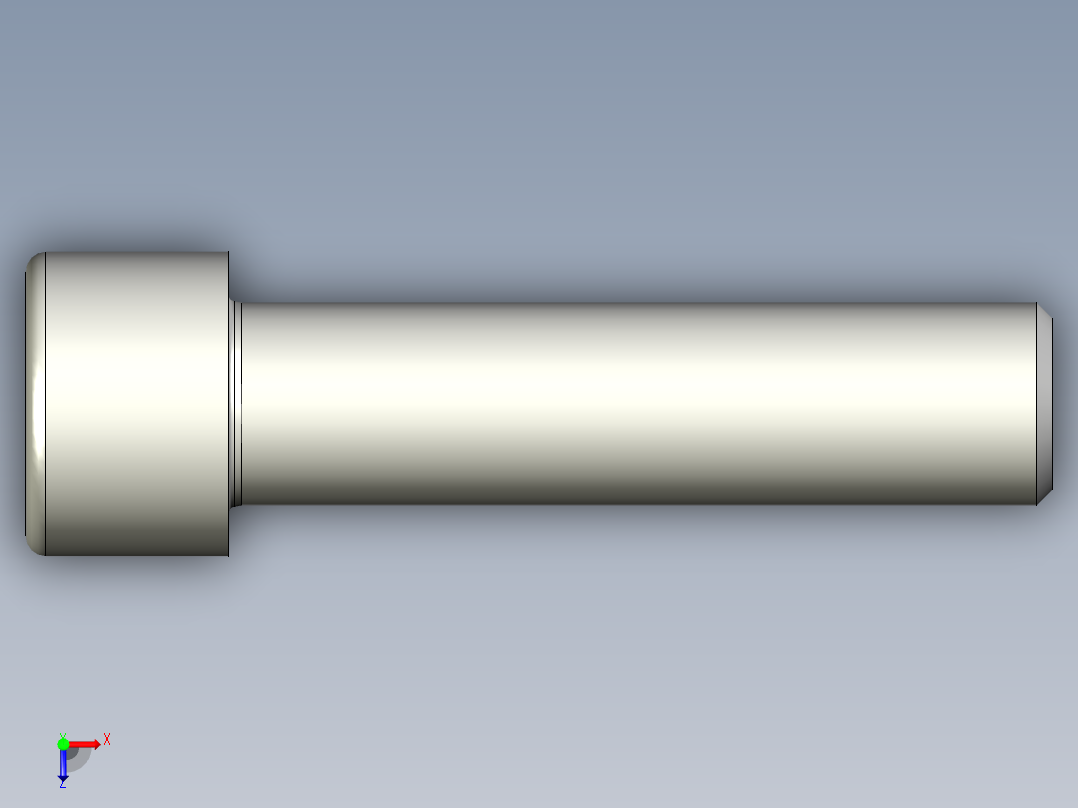 螺钉-DIN_912-M16x65.stp俯视图