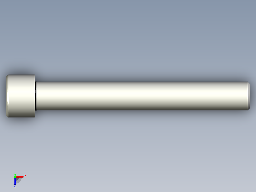 螺钉-DIN_912-M24x180.stp俯视图