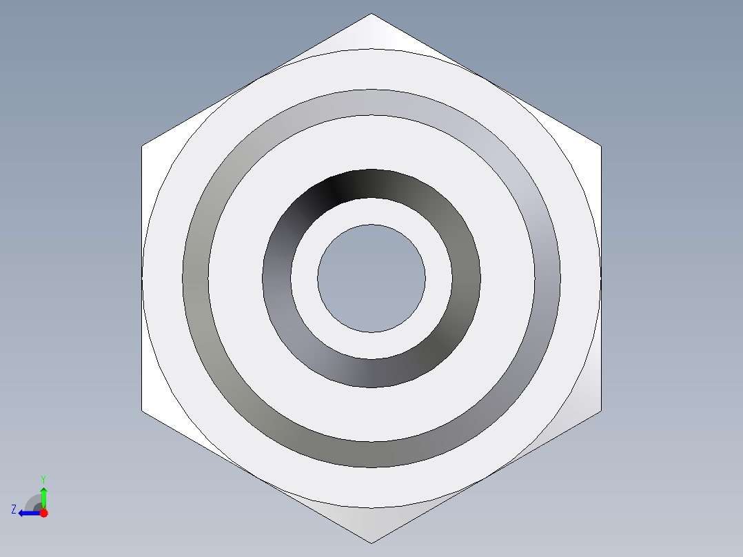 卡套式工业通用硬管接头EO_Male_Stud_connector_GEO06SMOMDCF右视图