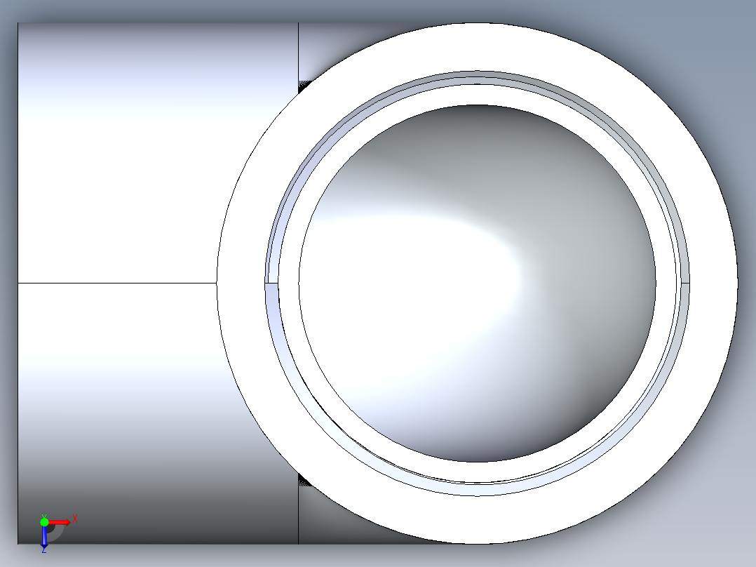 CPVC管件07-Sch80_90Elbow_FPTxFPT_9808-015_1.5in俯视图