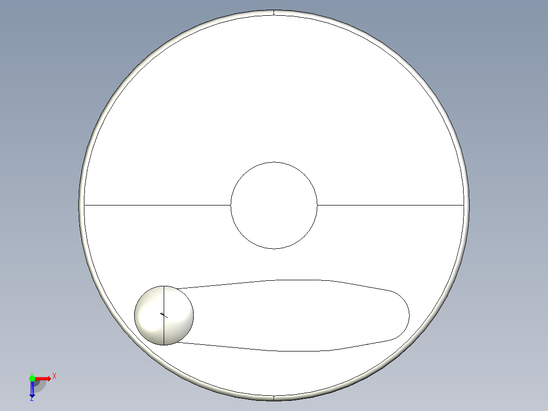 塑膠手輪VDS+IR-3D多系列多零件图纸模型俯视图