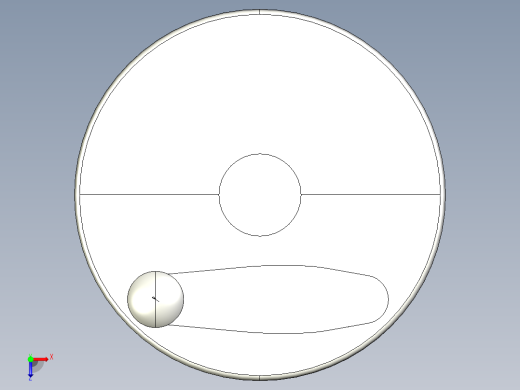塑膠手輪VDS+IR-3D多系列多零件图纸模型俯视缩略图