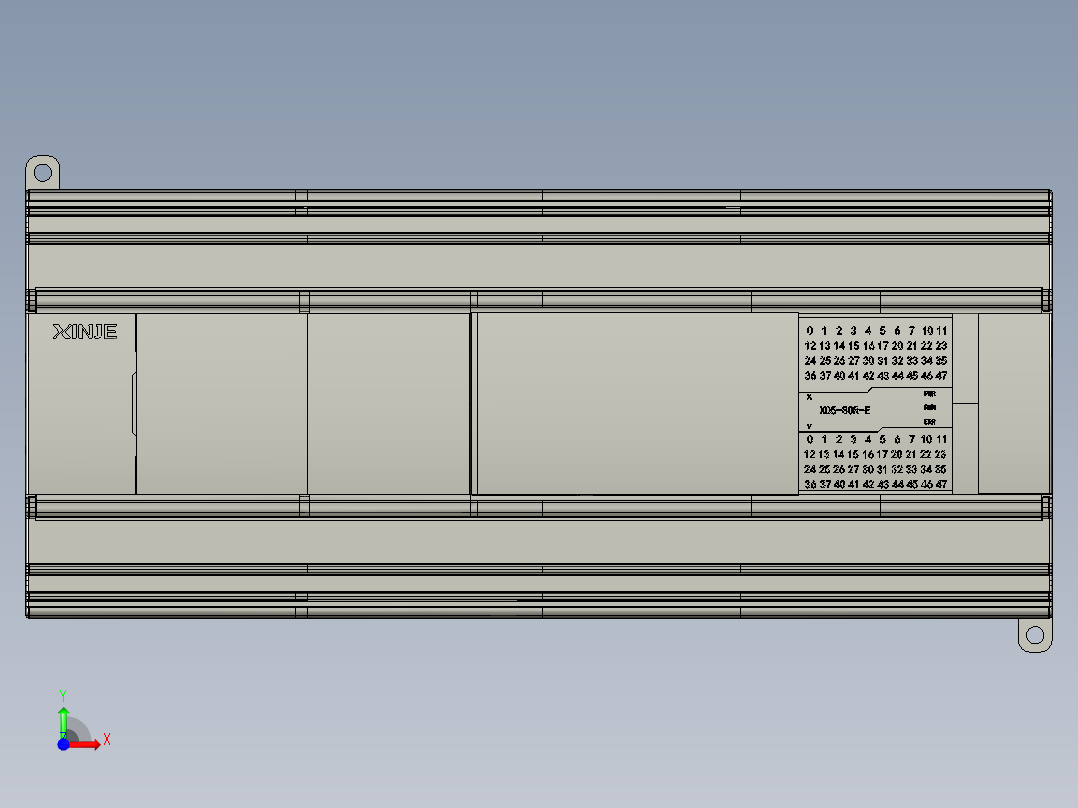 XD5-80R-E.stp前视图