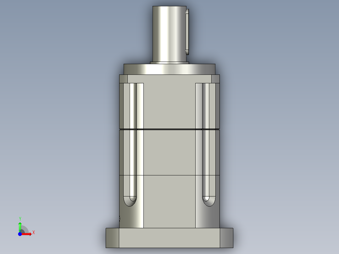 斜齿PGH142-L2 35-114.3-200-M12-180WZ CZ48.STEP前视图