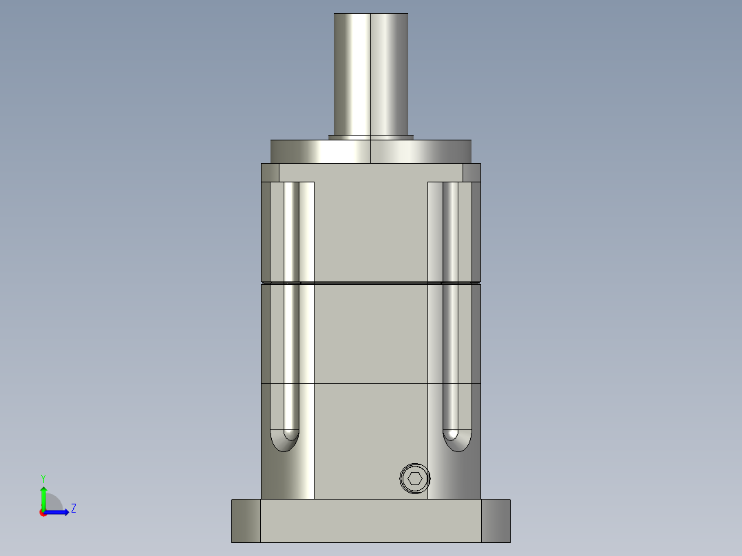 斜齿PGH142-L2 35-114.3-200-M12-180WZ CZ48.STEP左视图