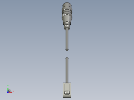 基恩士PZ-M13_33_kc图纸模型前视缩略图