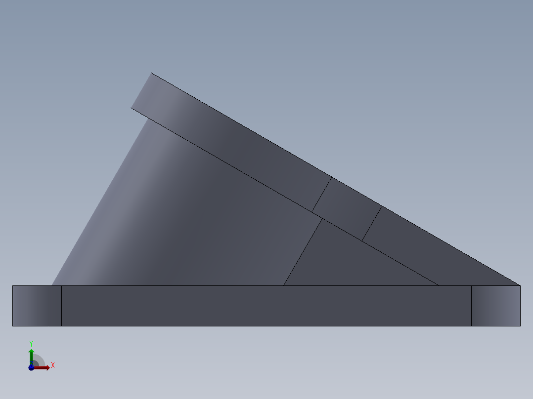 机械零件图15前视图