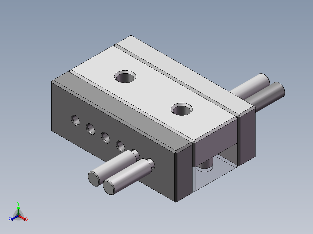 45 55 混出12 PCS正等轴测图