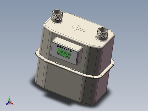 数显燃气流量表