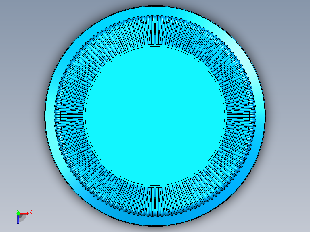 瓶盖、盖子(46)俯视图