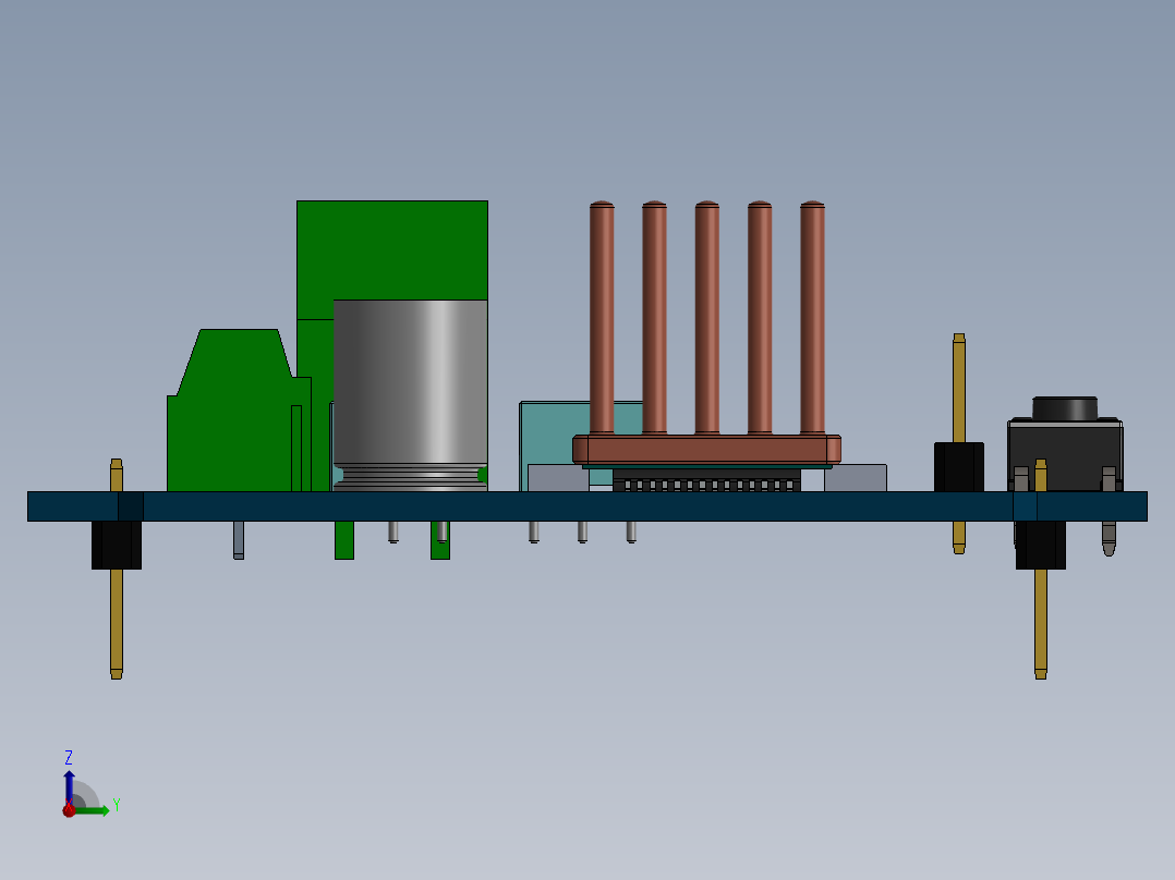 电路板、主板(147)后视图
