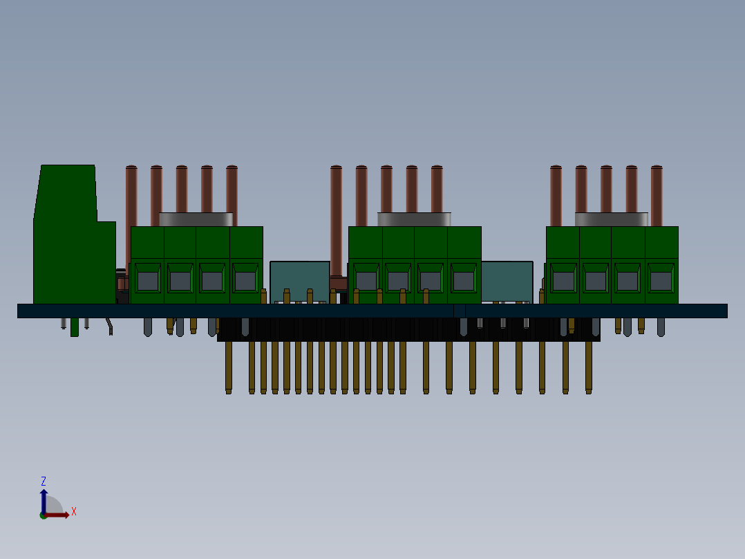电路板、主板(147)右视图