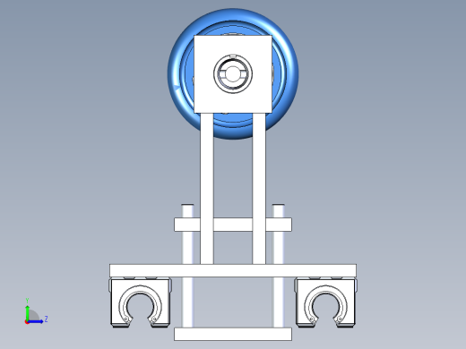B2005154-车床尾座左视缩略图