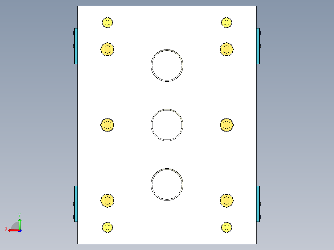童车旋转关节（一出16）后视图