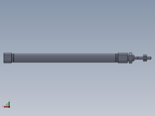 气缸PB10X100-R后视缩略图