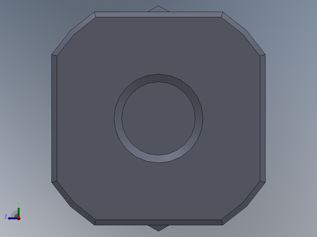 气缸PB10X100-R右视图