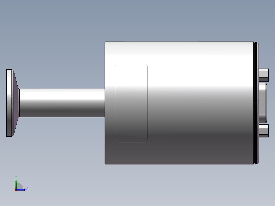 真空规管KF16左视图