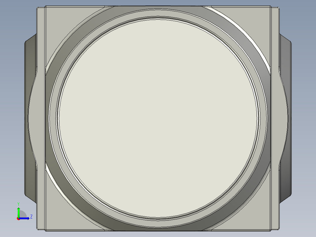 数据交换机左视图