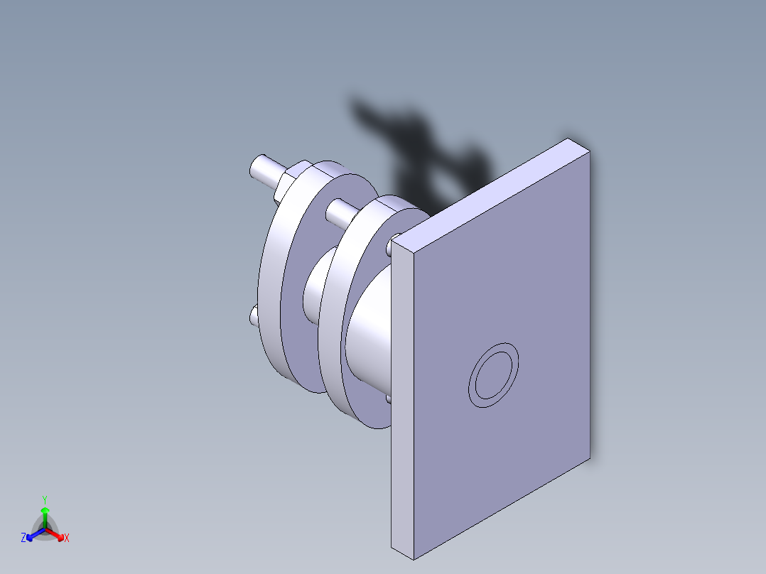 填料函正等轴测图