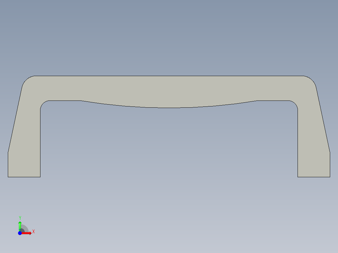 XAB51-L120拉手前视图