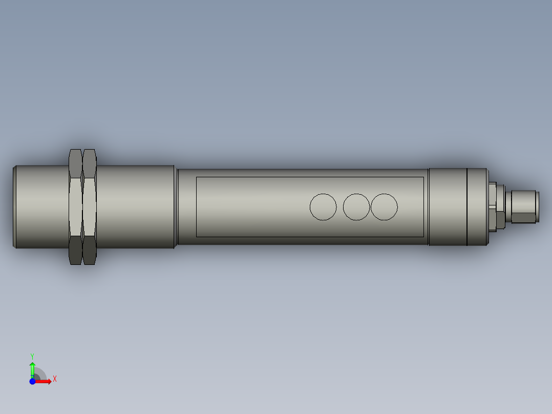 TW2000红外线温度传感器前视图
