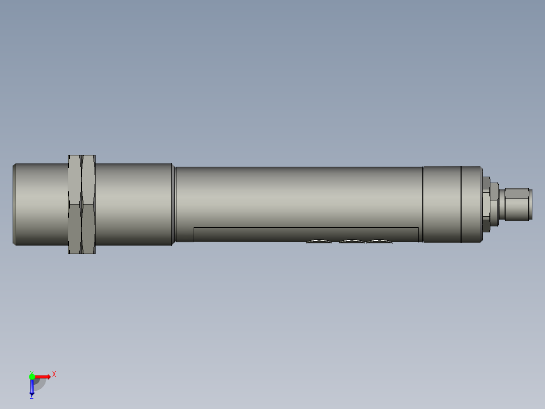 TW2000红外线温度传感器俯视图