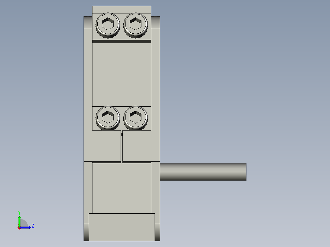 PEF-L5A直线振动器左视图